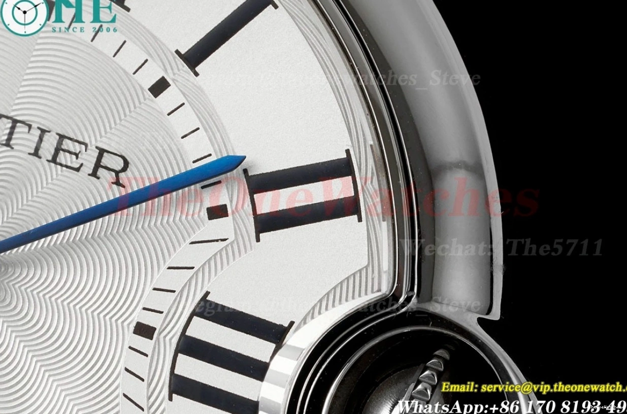 Dial NH05 Dia De SS SS AF Cartier Bleu Ballon Diamond 33mm 0211